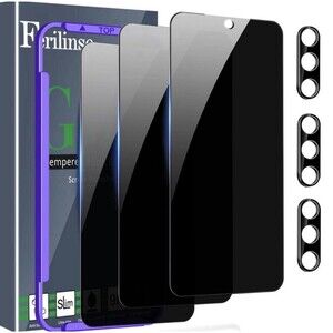 3-Pack Privacy Tempered Glass Screen Protector For Samsung Galaxy S25 6.2 inch